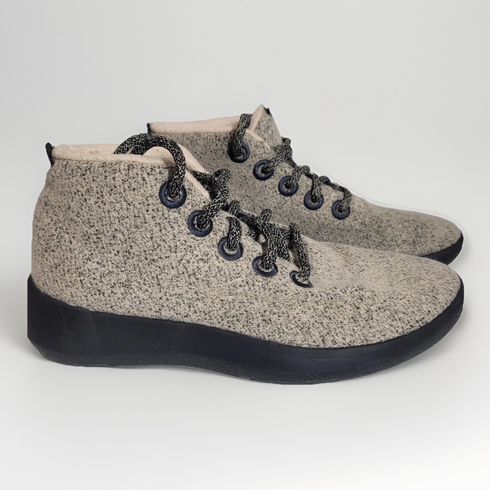 Allbirds Women's High Top Wool Sneaker Size 7 Gray Water Repellent